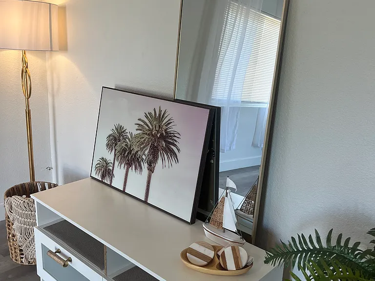 able to rent with this furniture in the house! :)