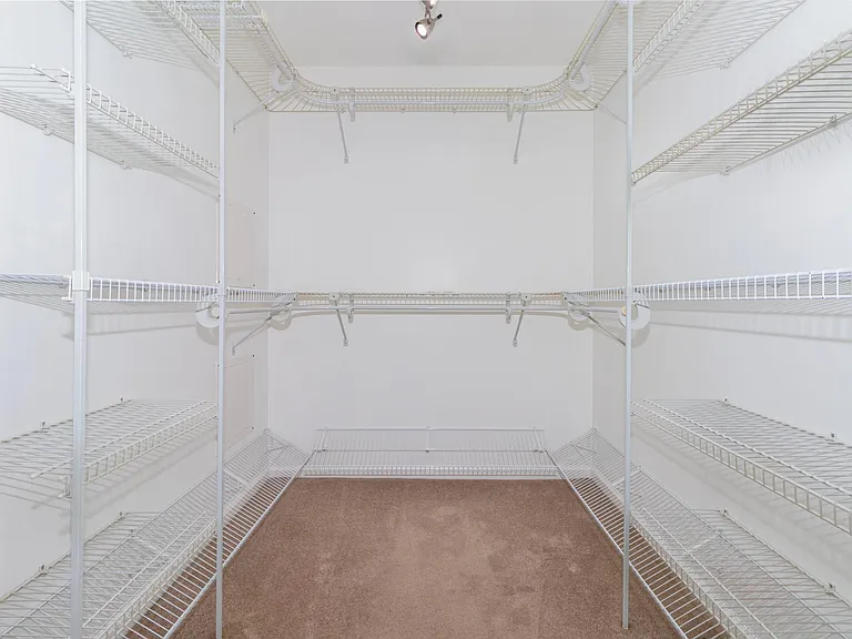 Walk In Closet in Master Bedroom