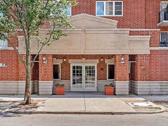 Front door is located half a block from the Berwyn Metra Train Station.