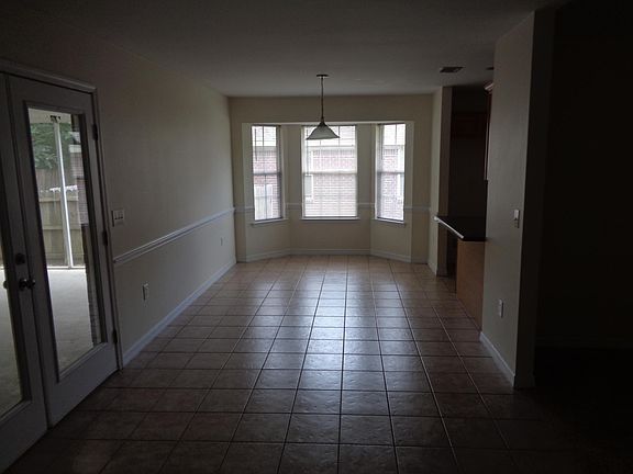 Separate dining area