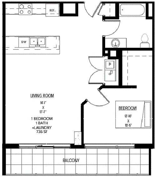 Floor plan 1105