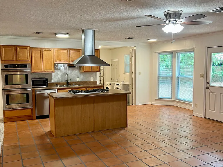 Kitchen and Family Room