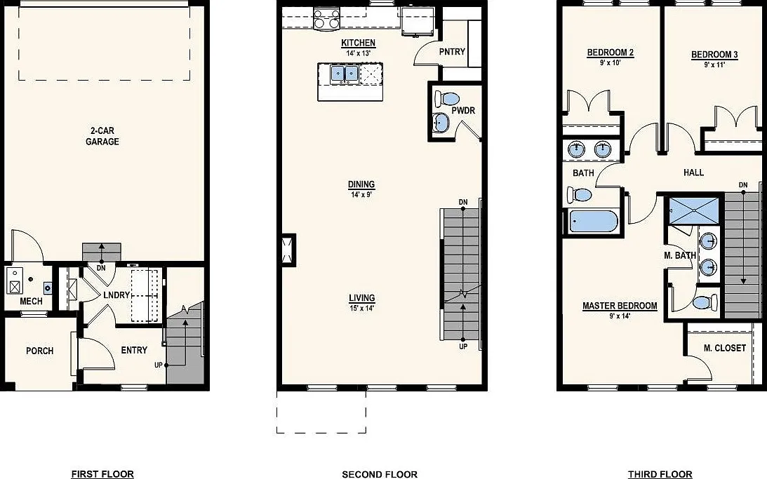 3 bed, 2.5 bath, 1587 sqft, $2,190 — Photo 2