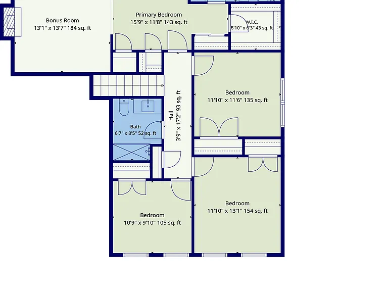 Upper Level Bedroom