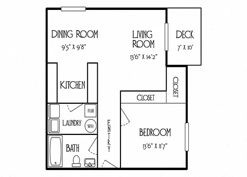 Floor plan Classic Collection: Platte