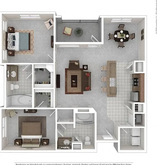 Villas at Bunker Hill Apartments — Photo 23