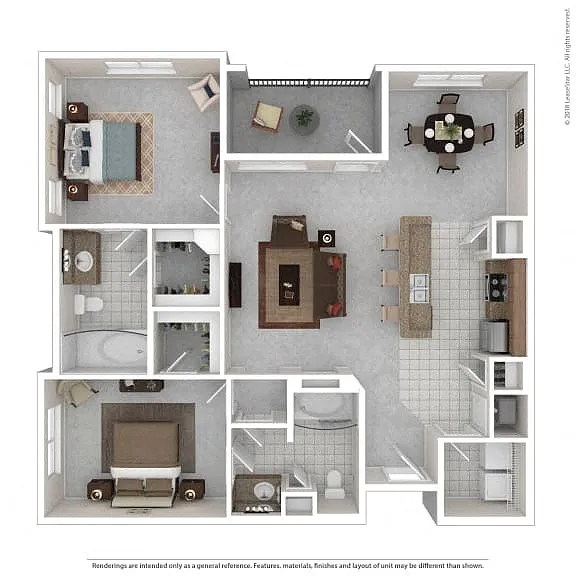 Floor plan B3