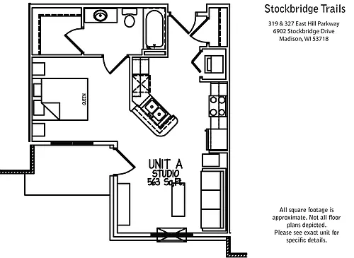 Floor plan Style A