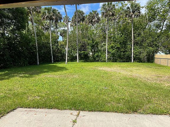 Fenced large back yard