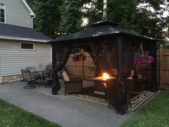 Back yard gazebo 