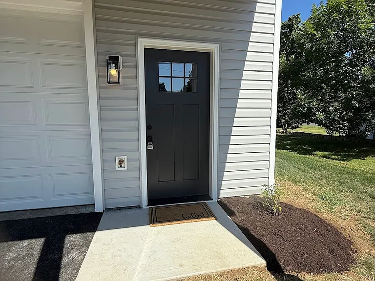 Garage entrance