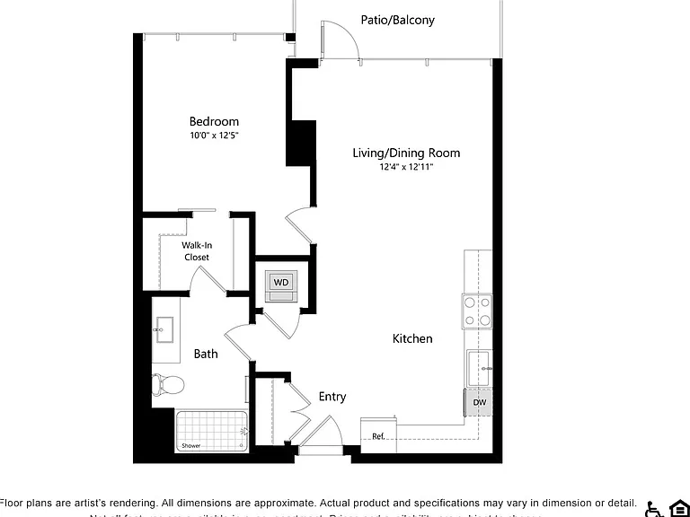 B1 | 1 bed 1 bath | 739 sq. ft. B1 | 1 bed 1 bath | 739 sq. ft.