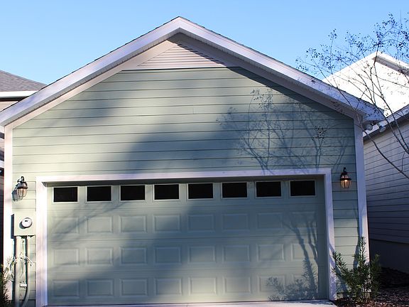 More rear elevation and private drive