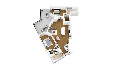 Floor plan B2Q