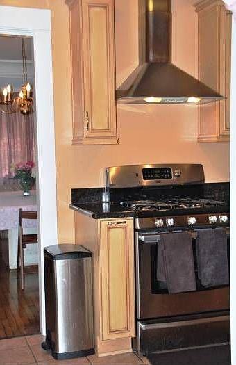 stainless steel range hoo