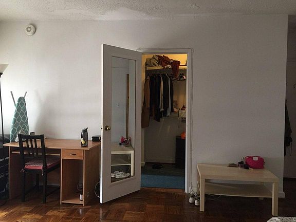 South - Walk-in closet and desk