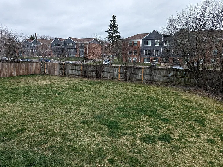Huge backyard