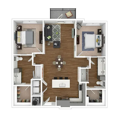 Floor plan B2