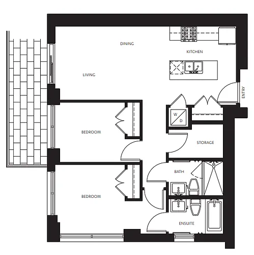 Floor plan 413