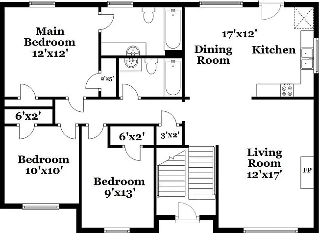 3 bed, 2.0 bath, 1184 sqft, $2,640 — Photo 3