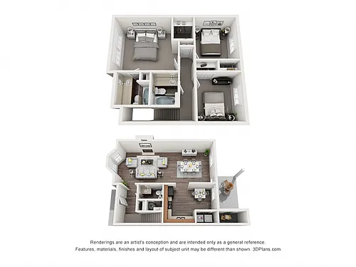 Floor plan C2 - Oak