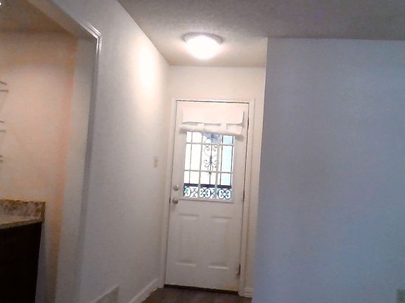 Door to carport