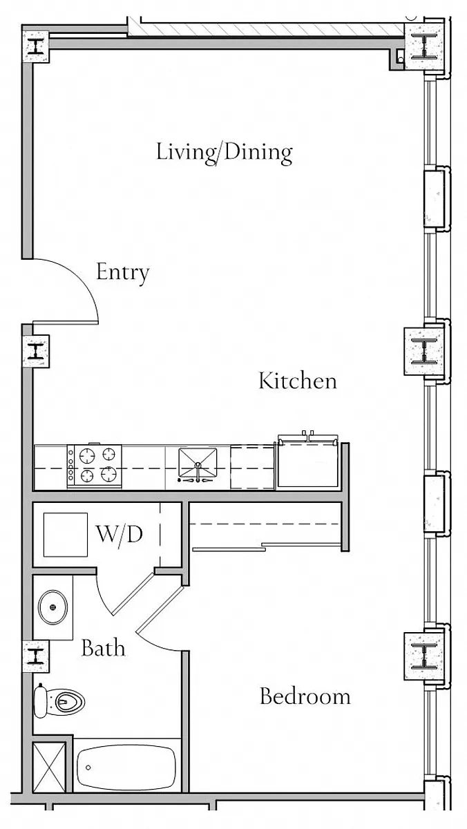Floor plan Floorplan G