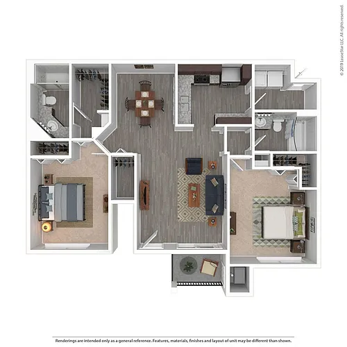 Floor plan B4-Renovated