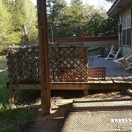 #1 Deck, carport