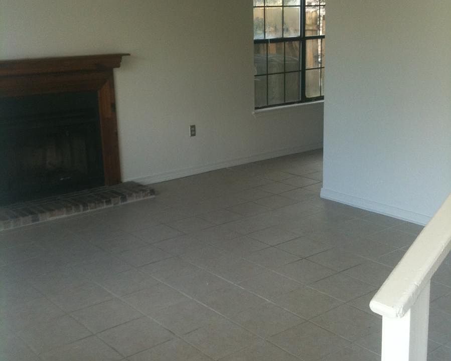 This is part of the Living Rm with fireplace and ceramic til
