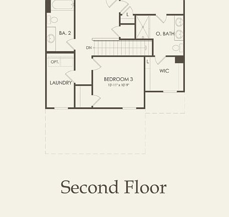 Second Floor 3 br 2.5 ba