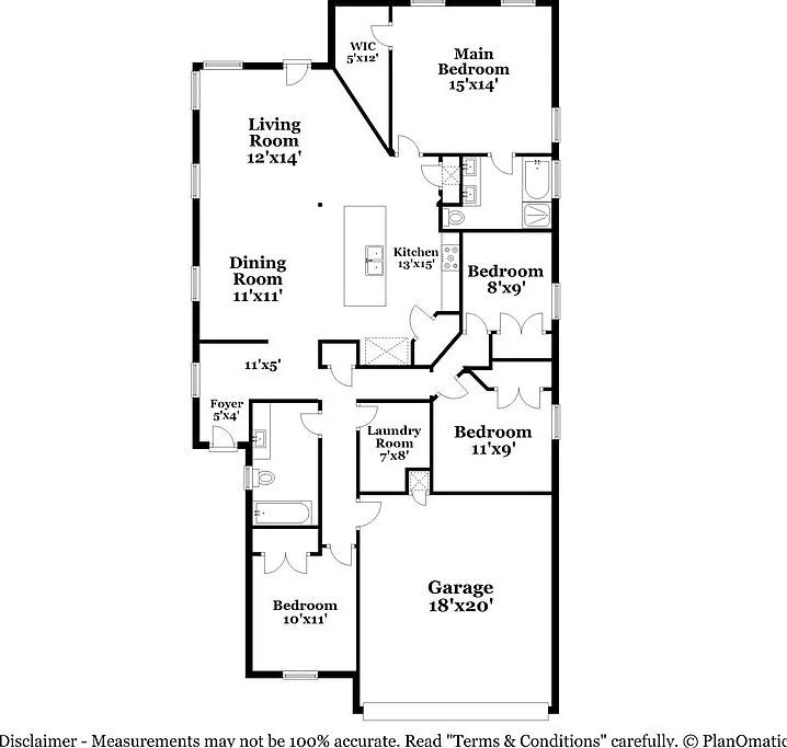 4 bed, 2.0 bath, 1702 sqft, $1,940 — Photo 2