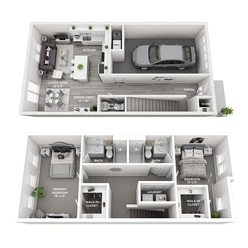 Floor plan The Monroe