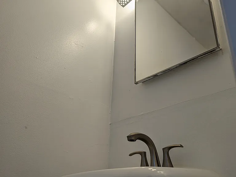 Half Bathroom attached to 3rd Bedroom