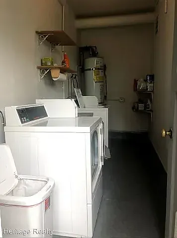 coin operated laundry room