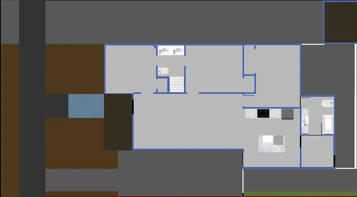 floor plan - 1216 Mohawk St