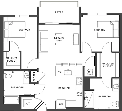Floor plan B1ap - G2