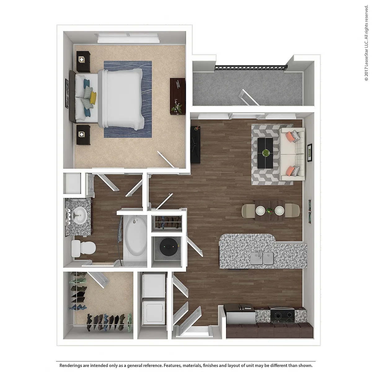 Floor plan A1A