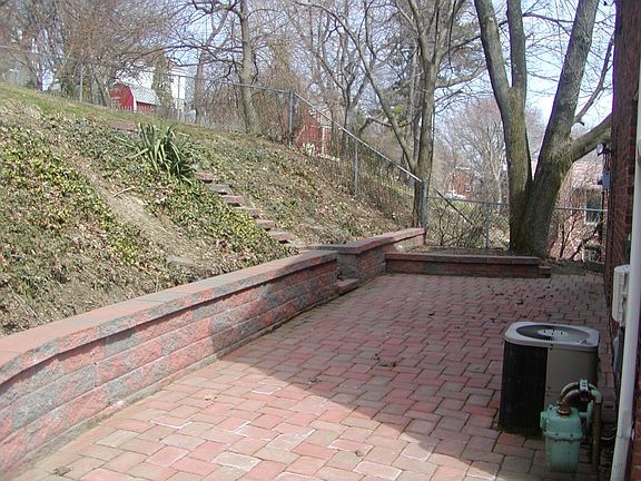 New Patio & Walls -'07