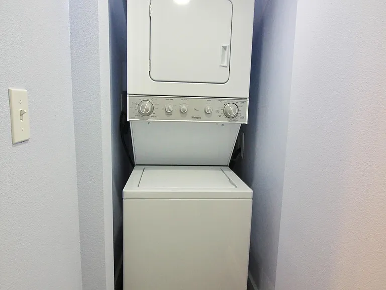 In unit washer/dryer