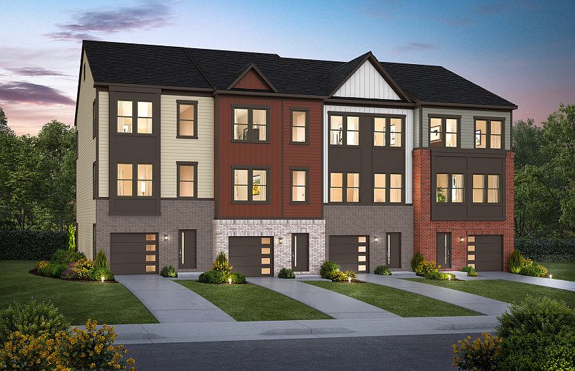 New Townhomes in Laurel, MD at Watershed, an outdoor experience-based community next to the Patuxent