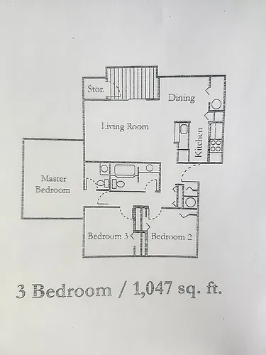 Floor plan GG2 3X1