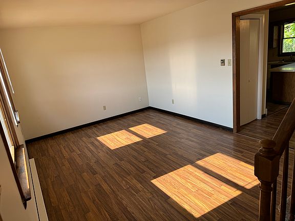 Large family room with two windows