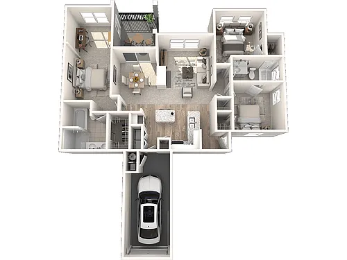 Floor plan C2 - Magnolia 2nd Floor