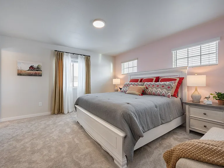 A cozy, light-filled bedroom designed for slow mornings, restful nights, and everything in between.