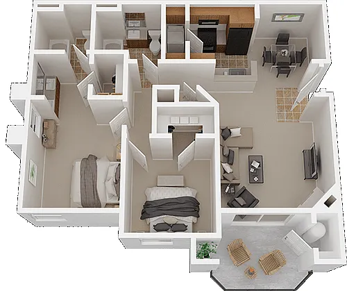Floor plan Bellmar