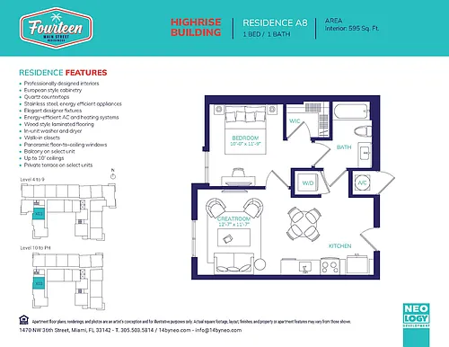 Floor plan A-8