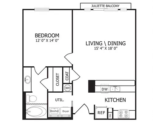 Floor plan The Jackson
