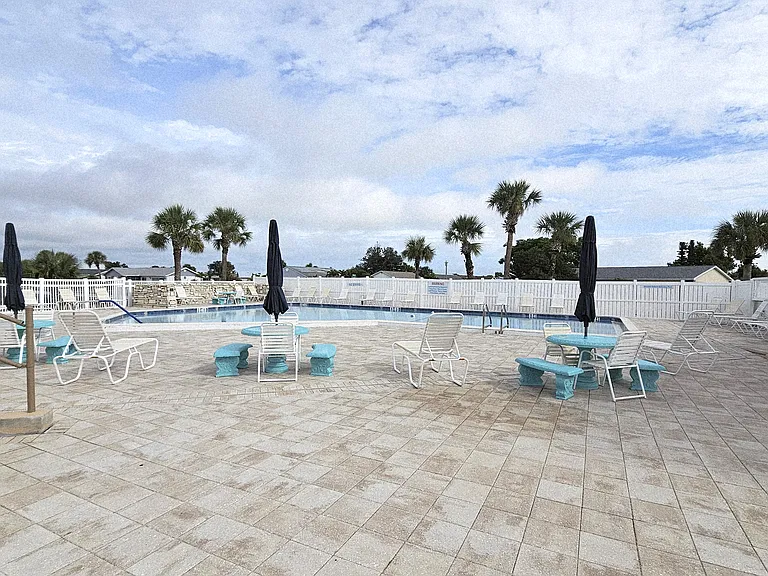 Heated pool