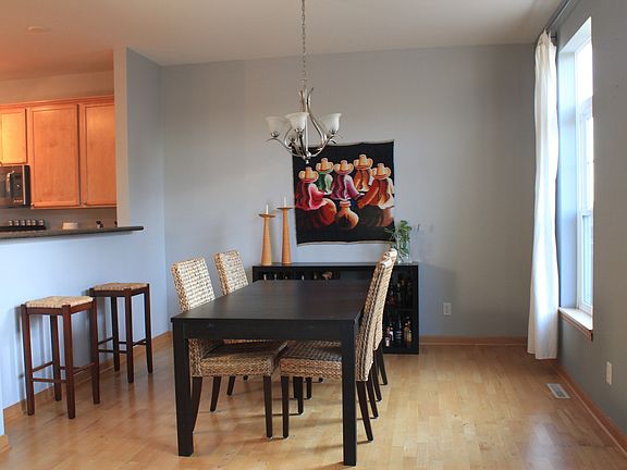 Eat-in bar off the kitchen and formal dining room.
